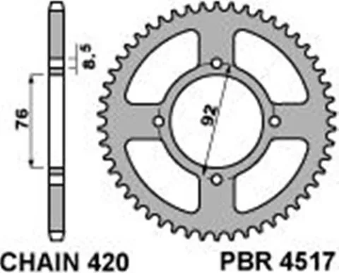 Corona PIT bike Z 49 ergal