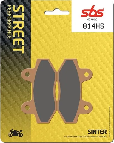 Pastilla de freno SBS P814-HS para Hyosung ST 700