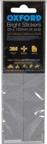 Bright Stickers - Reflectantes 25 x 150mm (4 uds)