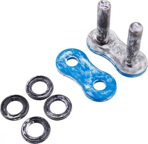 Conexión para cadena RK 520 MXZ azul Racing