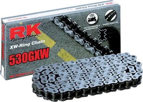 Cadena para moto RK 530 GXW XW-RING premium