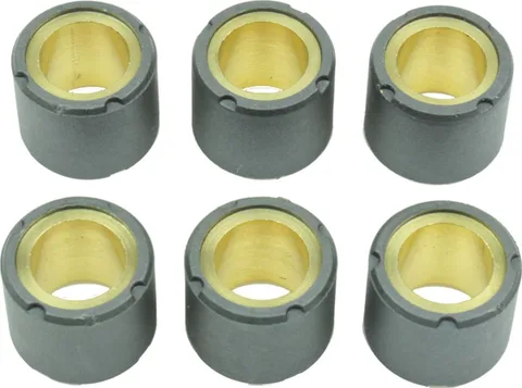 Kit de 6 rodillos de variador Athena 20x17 gr.15,5