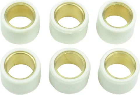 Kit de 6 rodillos de variador Athena 17x12 gr.5,5