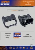 DNA Filters Tapa superior caja de aire DNA TC-CF45S23-S2 para CFMoto 450 SR, foto 3