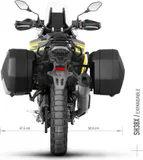 Shad Soporte maletas 3P System Shad V0DS85IF para Voge DS 800 Rally 25, foto 2