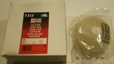 El filtro de aire Champion Y315
