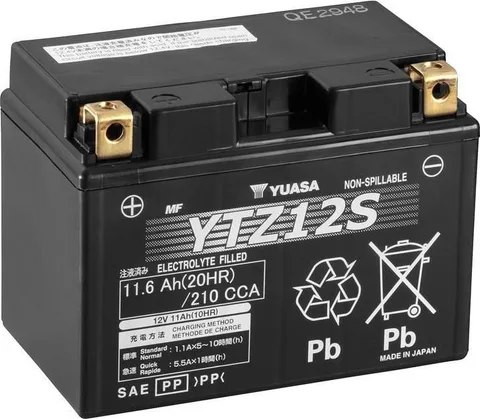 Batería para motocicleta Yuasa YTZ12S MF