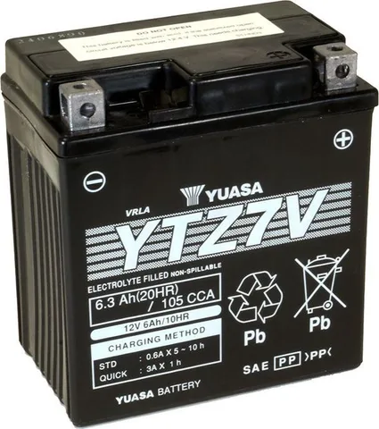 Batería para motocicleta Yuasa YTZ7V MF