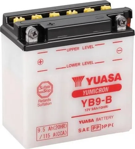 Batería para motocicleta Yuasa YB9-B Yumicon
