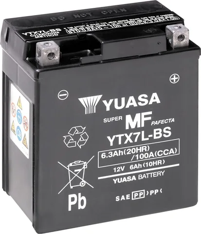 Batería para motocicleta Yuasa YTX7L MF