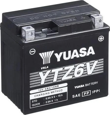 Batería para motocicleta Yuasa YTZ6V